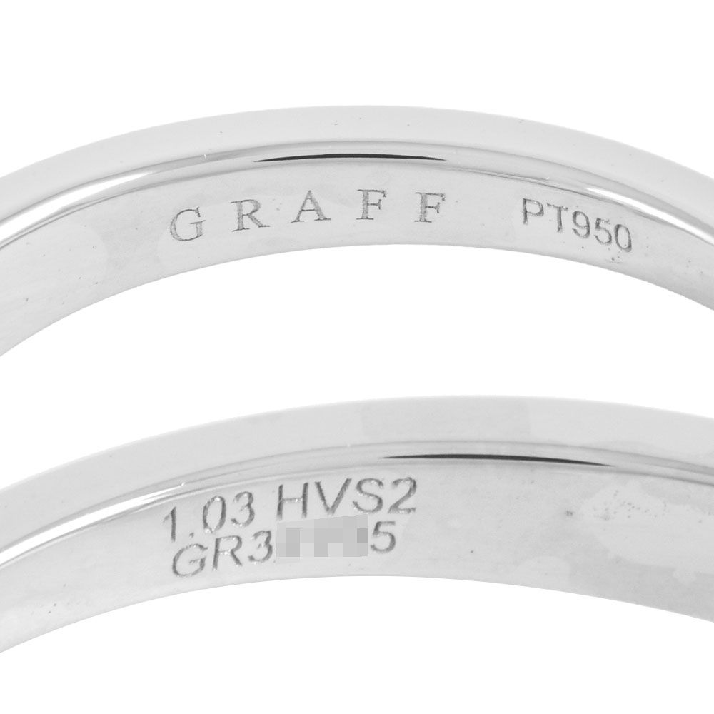 グラフ GRAFF パラゴン ペアシェイプ リング 指輪 ダイヤモンド