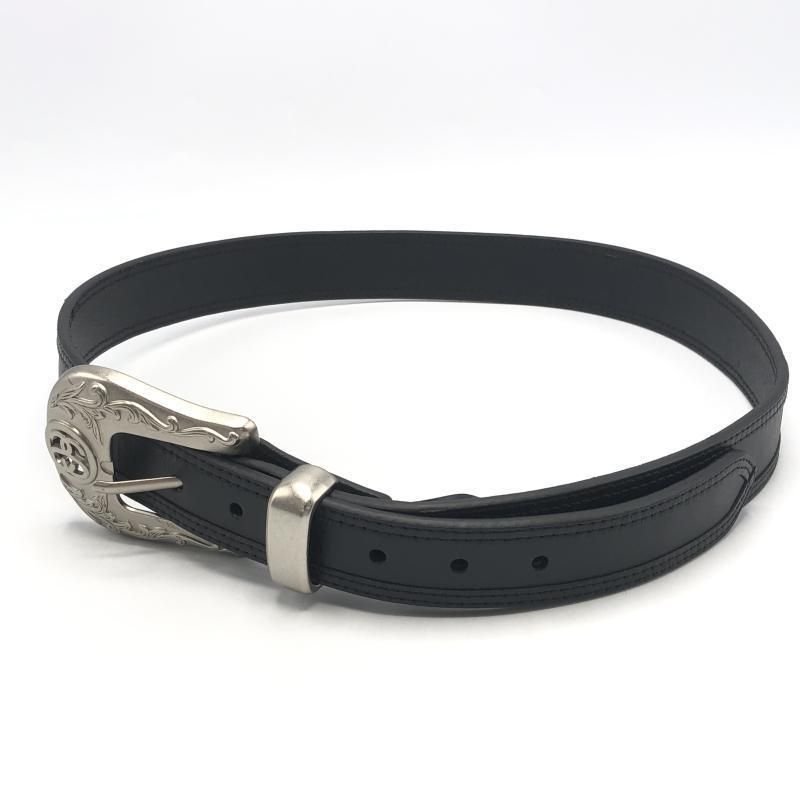 中古】STUSSY Link Cowboy Belt ベルト L/XL 135193 ブラック 中古】STUSSY Link Cowboy Belt ベルト L/XL 135193 ブラック