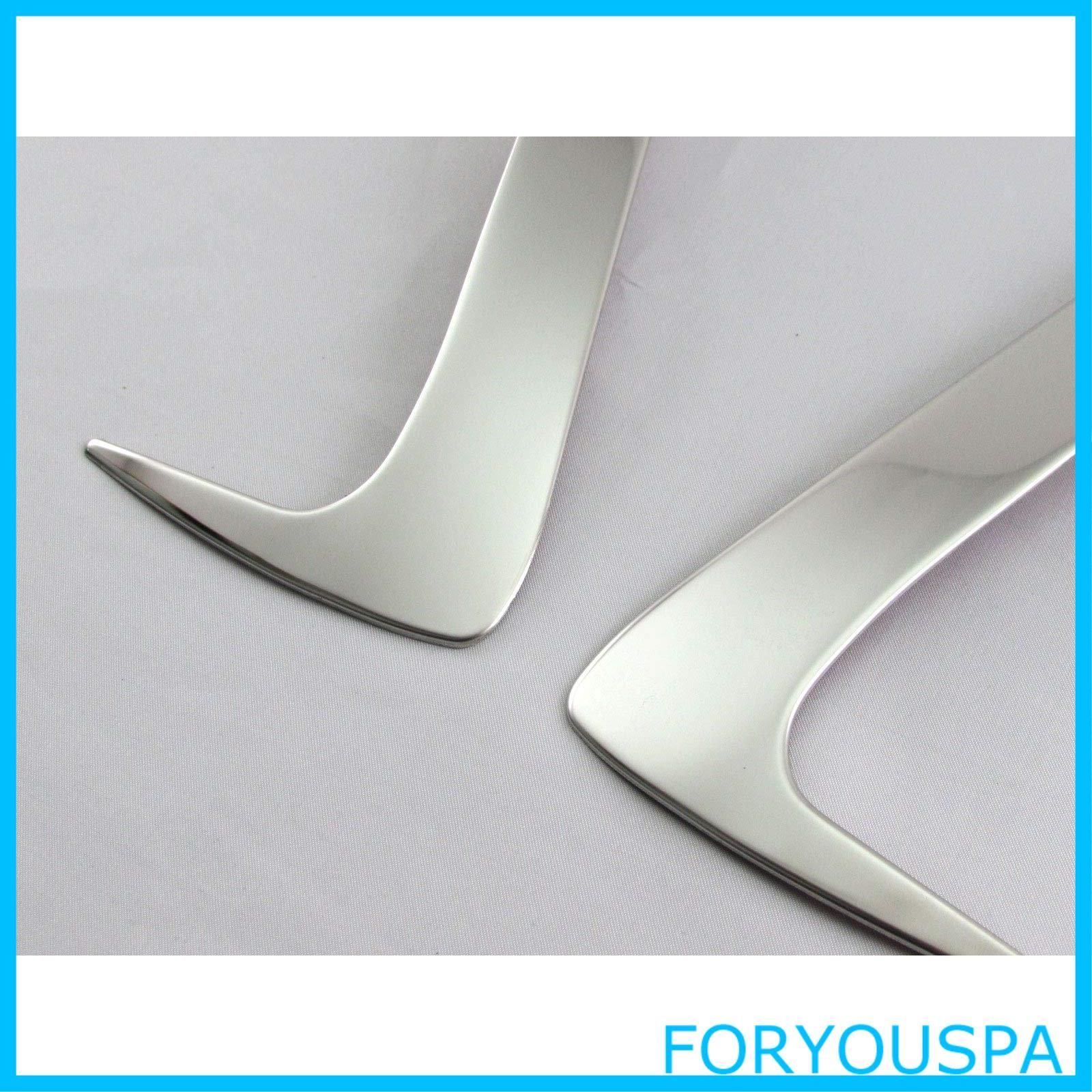 アルファード AGH30W AGH35W 後期 ステンレス フロント バンパー モール 3PC FBUM－MOL－074 ダクト アンダー ロア グリル