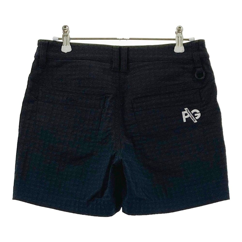サイズ 0 PEARLY GATES パーリーゲイツ ストレッチ ショートパンツ 総柄 ネイビー系 240101302765 ゴルフウェア レディース ストスト