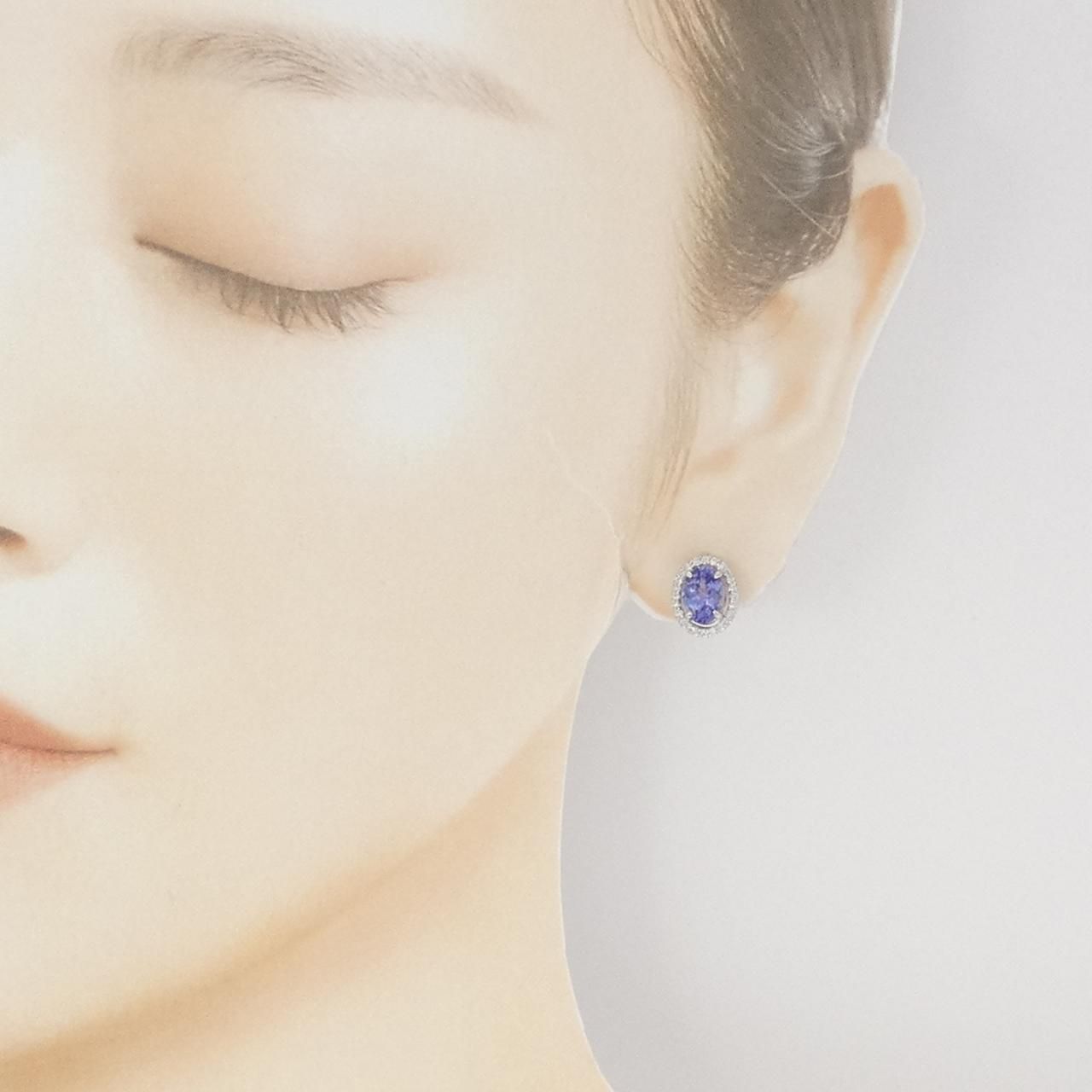 PT900 タンザナイト ピアス 2.6CT - メルカリ