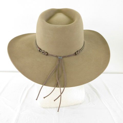 ステットソン STETSON フェルトハット BEAVER 茶 7 1|2 *T1