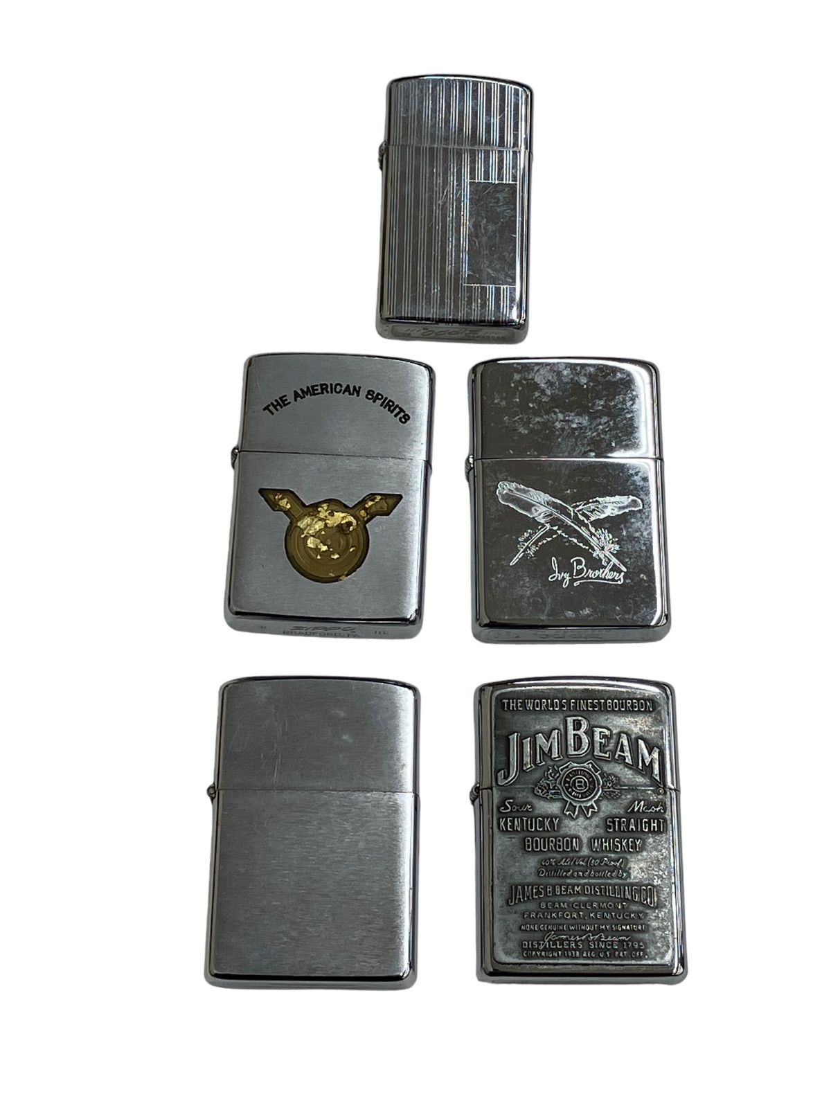 ZIPPO ジッポー 5個まとめ売り まとめ商品 ☆動作未確認☆ - メルカリ