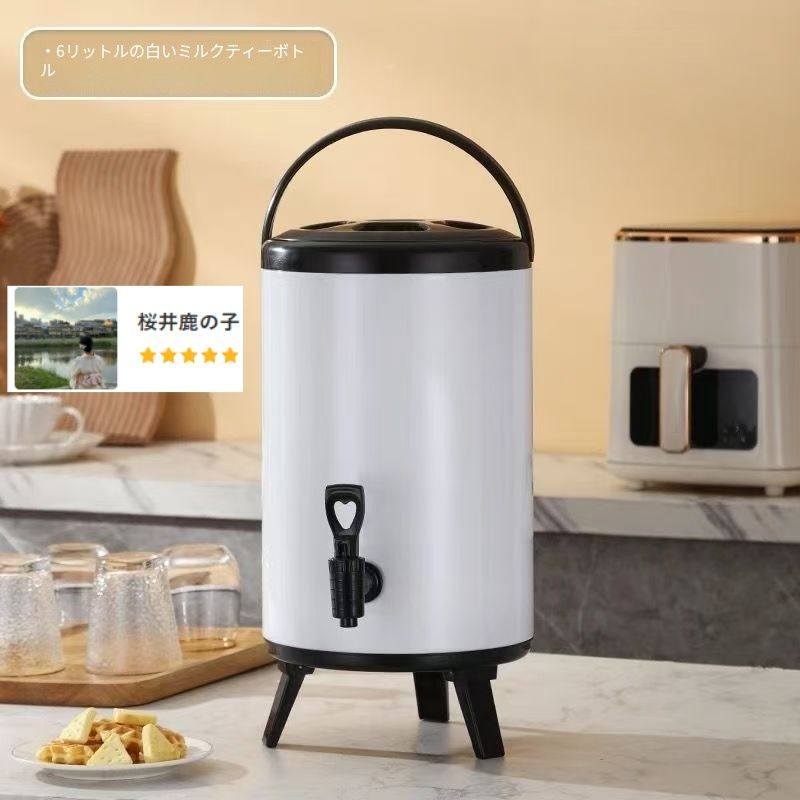 新型 ウォータージャグ 寸胴 保温・保冷 6L -12L大容量 ポータブルクーラーステンレス キーパー 蛇口付 304 ステンレス鋼 Catonlifer  ウォータージャグ 寸胴 保温・保冷 6L -12L大容量 ウォータージャグ ポータブルクーラーステンレス キー ウォータージャグ 寸胴 保温 ...