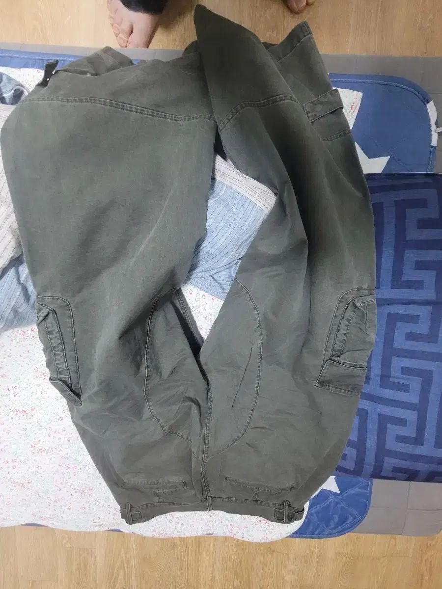 ウォッシュド パンツ
