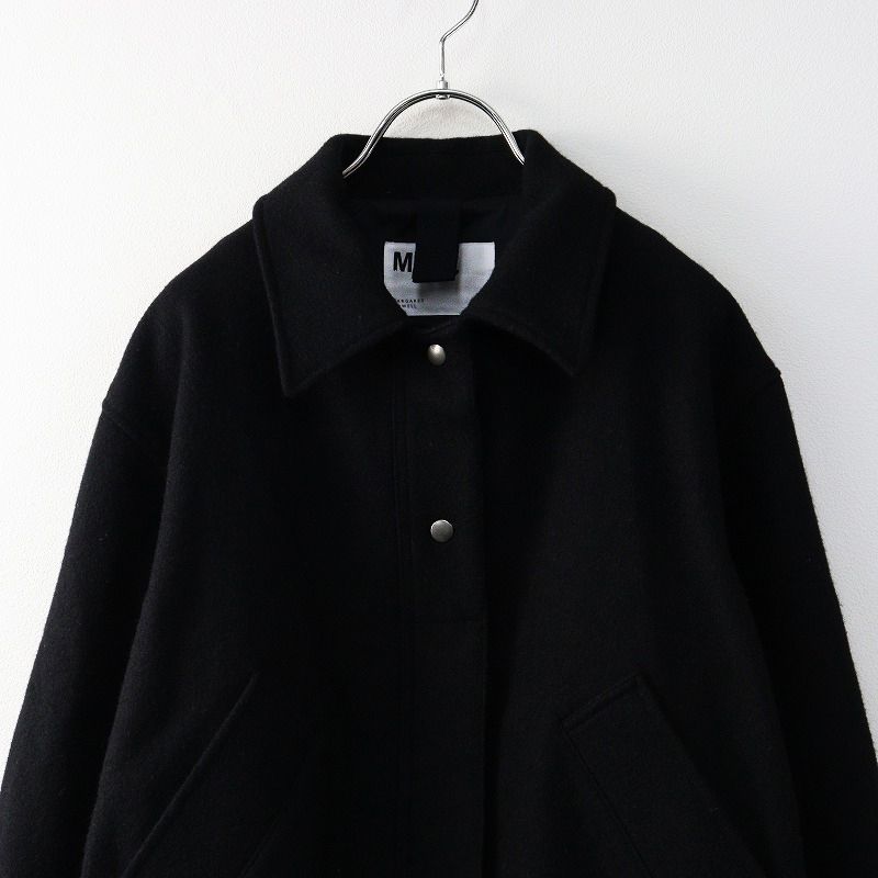 初期マーガレットハウエルカシミヤ100% ジャケットブラック2 美品