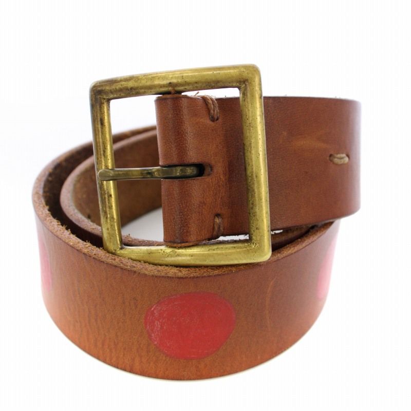 VISVIM ビズビム BULLWHIP BELT メッシュレザーベルト メッシュ