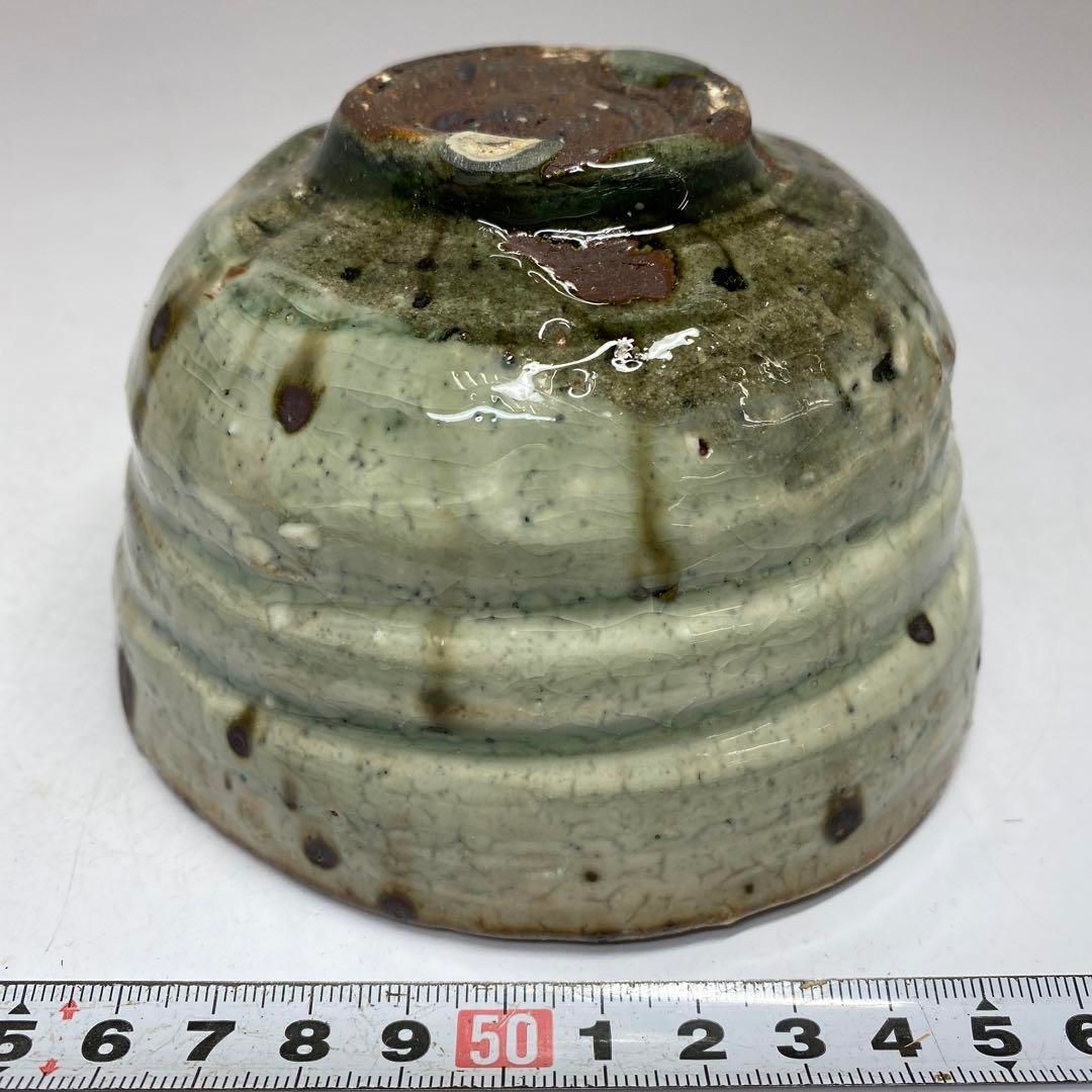 水野澤三(名工)陽山窯　美濃茶碗　共箱 直径12.3cm 東H5-1223① 水野澤三(名工)陽山窯 美濃茶碗 共箱 直径12.3cm 東H5-1223①