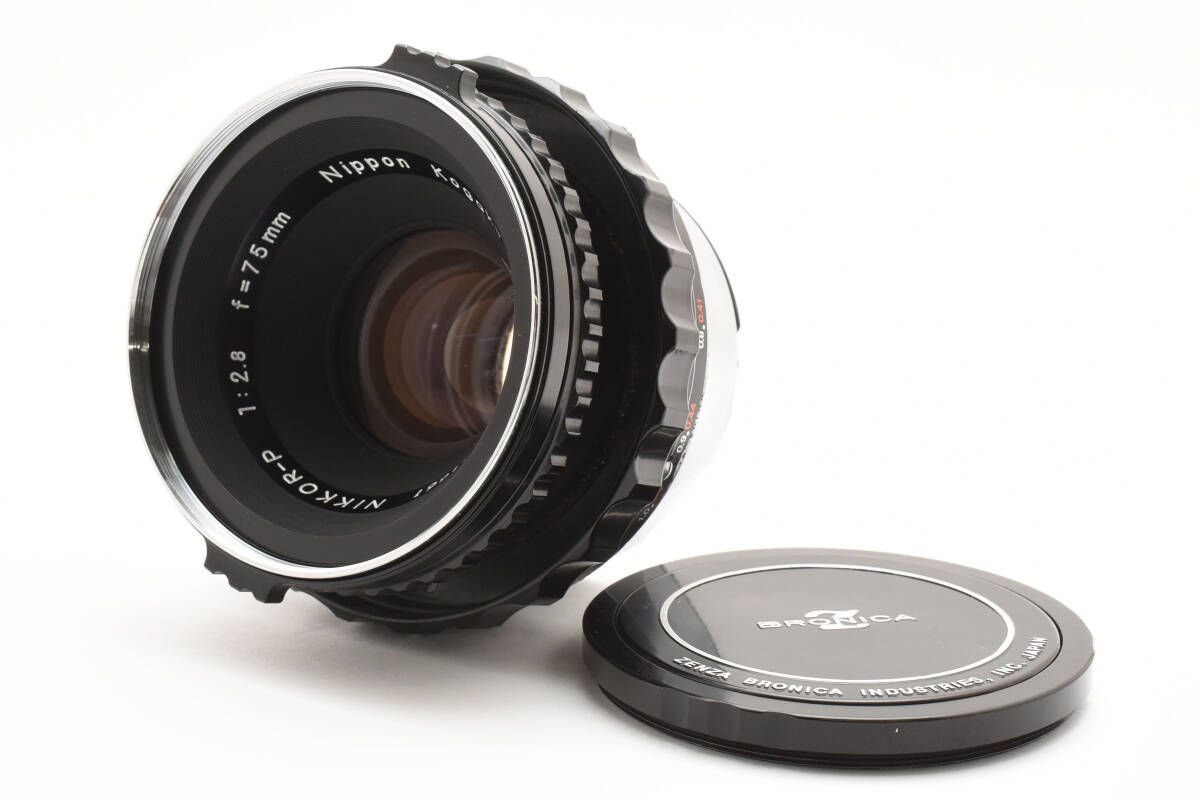 ニコン NIKON NIKKOR-P 75mm F2.8 アダプター付き L330 5548