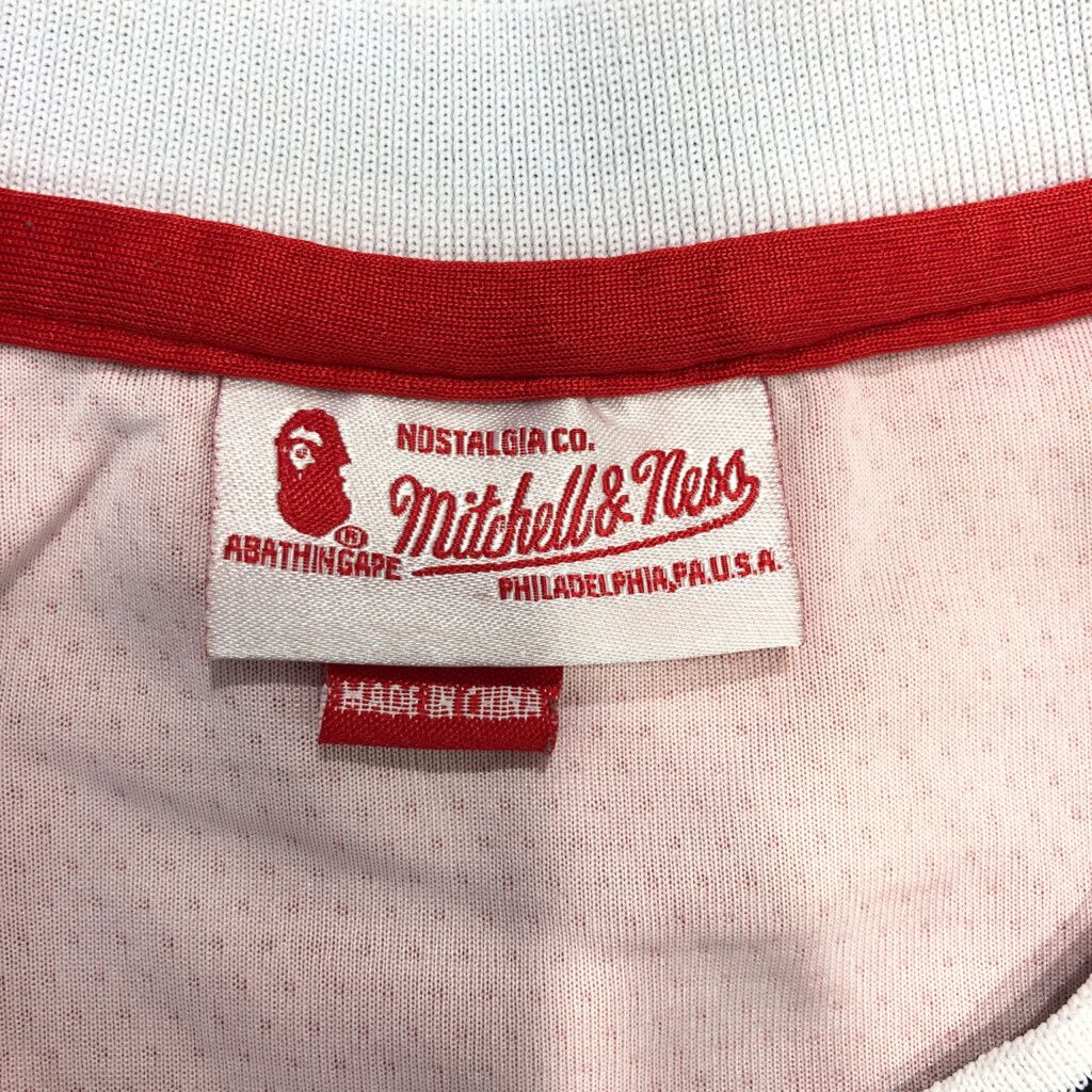 Mitchell&Ness × A BATHING APE NBA シカゴ・ブルズ ユニフォーム