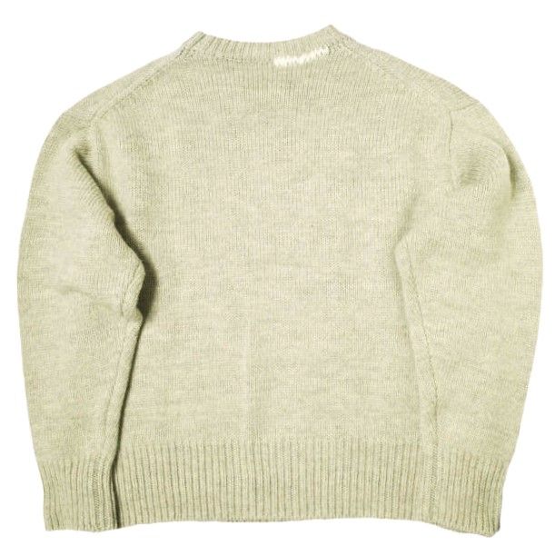 refomed リフォメッド 23AW 日本製 GRANNY REPAIR KNIT SWEATER グラニーリペアニットセーター REKN-004 3 IVORY セーター クルーネック トップス g21816