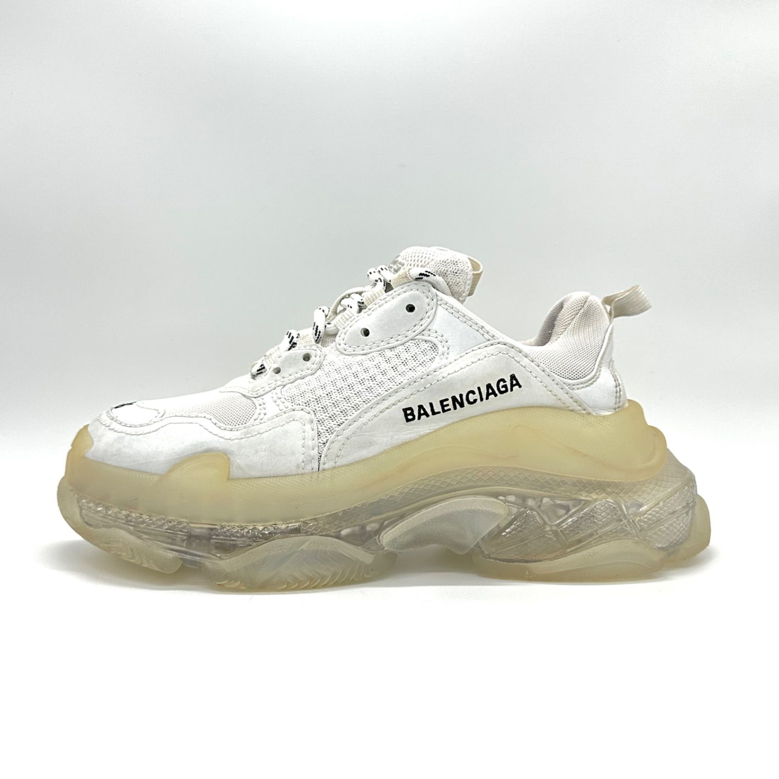 BALENCIAGA　バレンシアガ　トリプルS 36 24cm　ホワイト BALENCIAGA トリプルS ホワイト スニーカー サイズ36