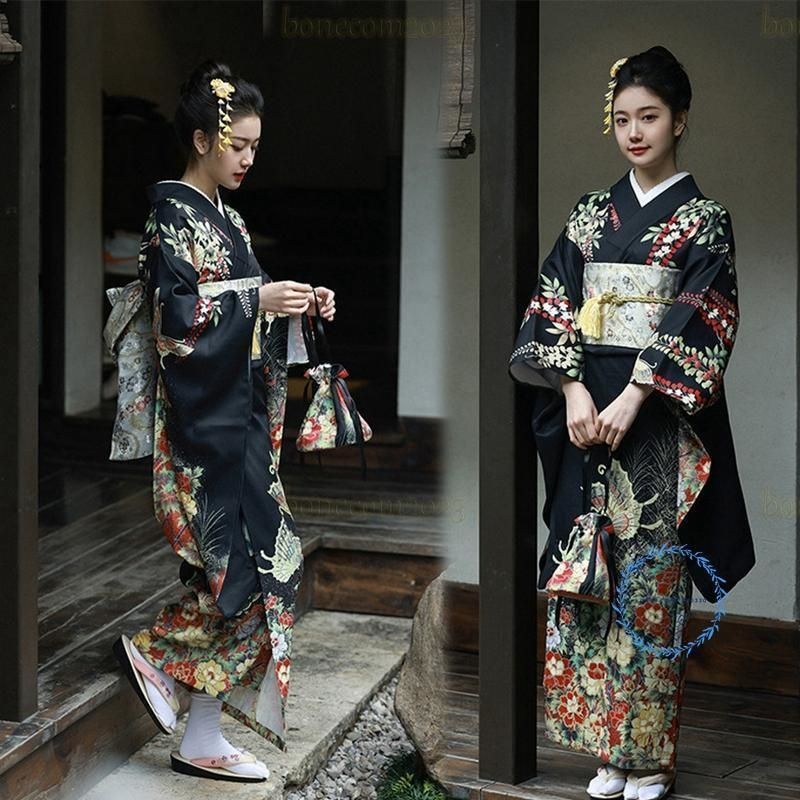 浴衣 単品 レディース 大人っぽい シック 女性 単衣着物 夏着物 花火大会 夏祭り 盆踊り 代 代 代 古典柄 ゆかた ブラック 色