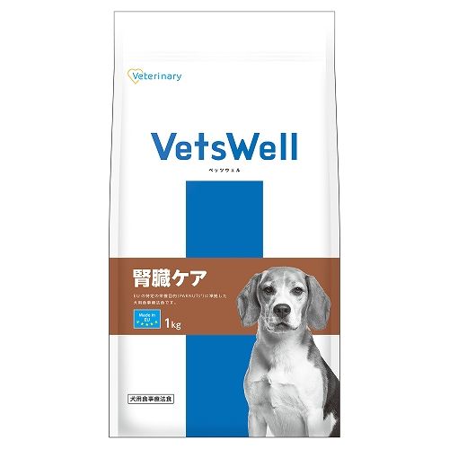 同梱不可 6個セット ベッツウェル 犬用食事療法食 腎臓ケア 1kg