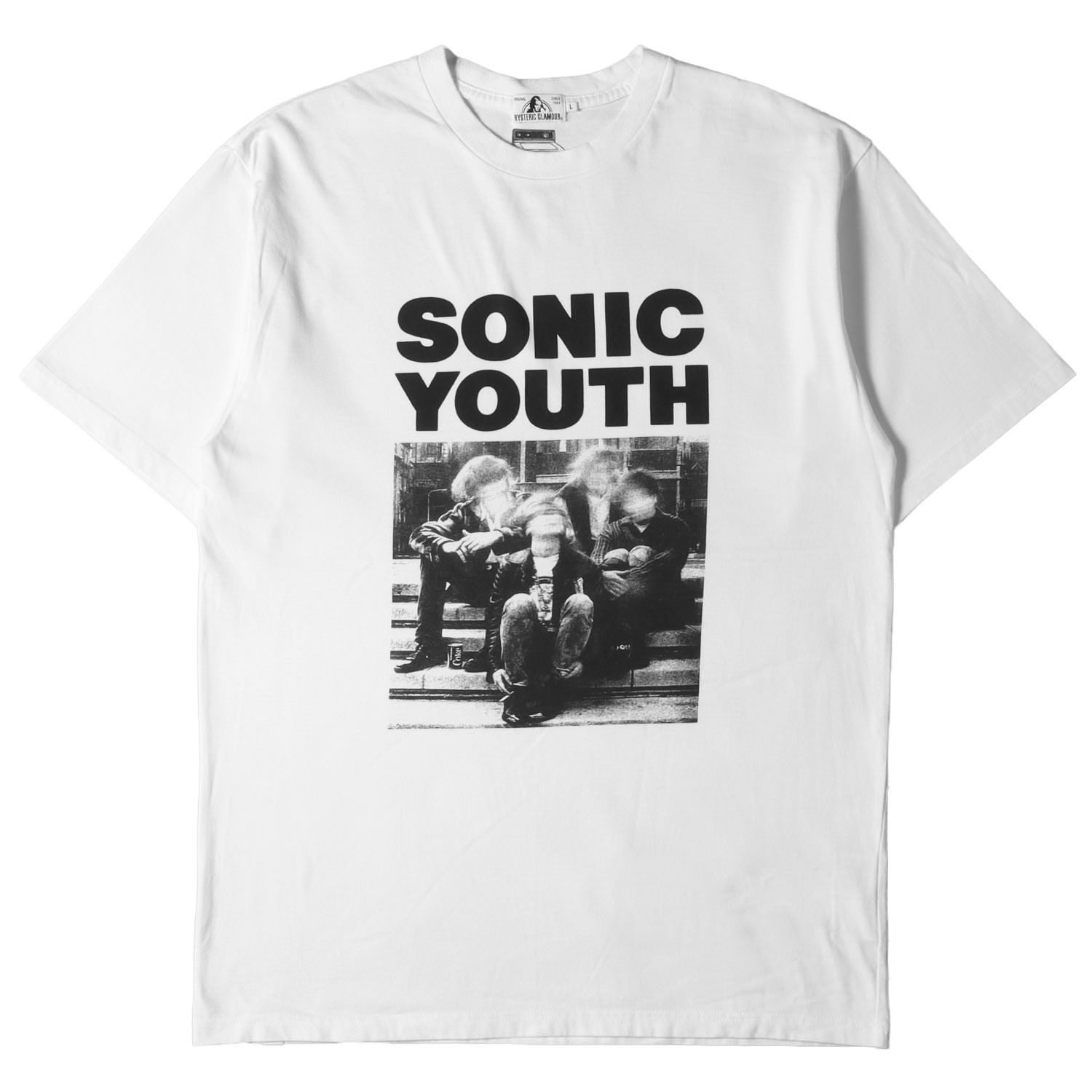 HYSTERIC GLAMOUR ヒステリックグラマー Tシャツ サイズ:L Sonic Youth 