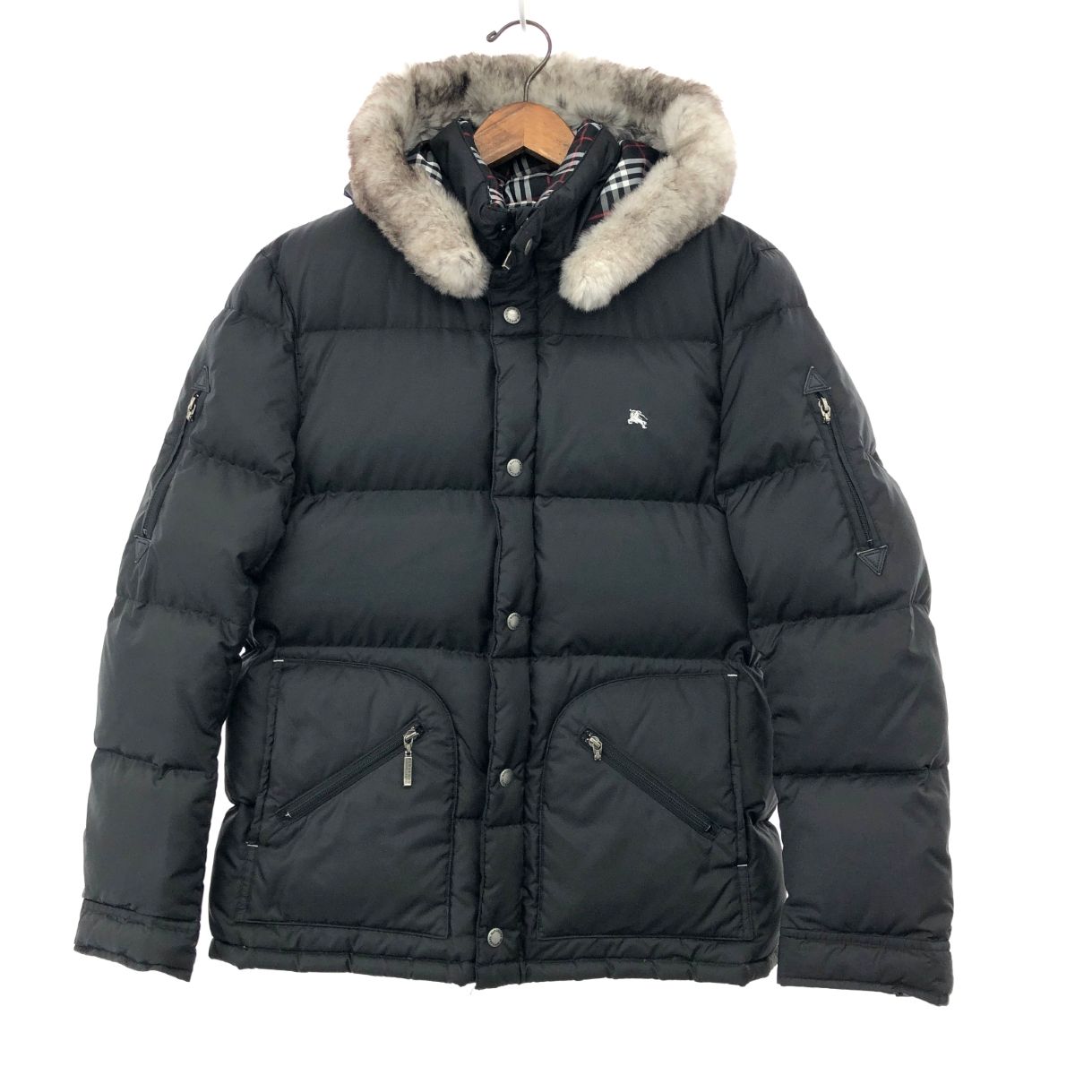 良好 BURBERRY BLACK LABEL バーバリーブラックレーベル ダウン