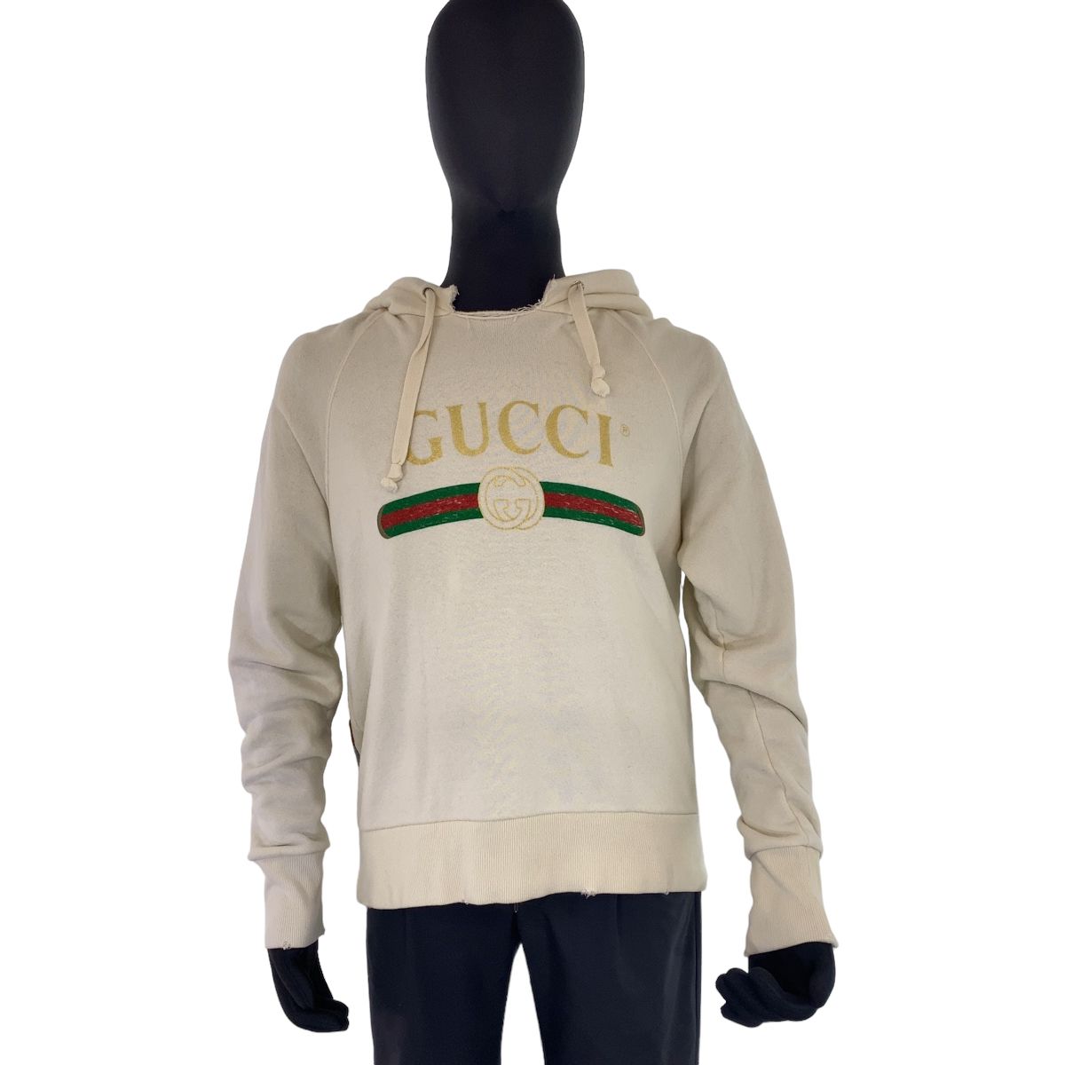 美品 GUCCI グッチ ロゴ BLIND FOR LOVE ドッグ 犬 刺繍 サイズXS 