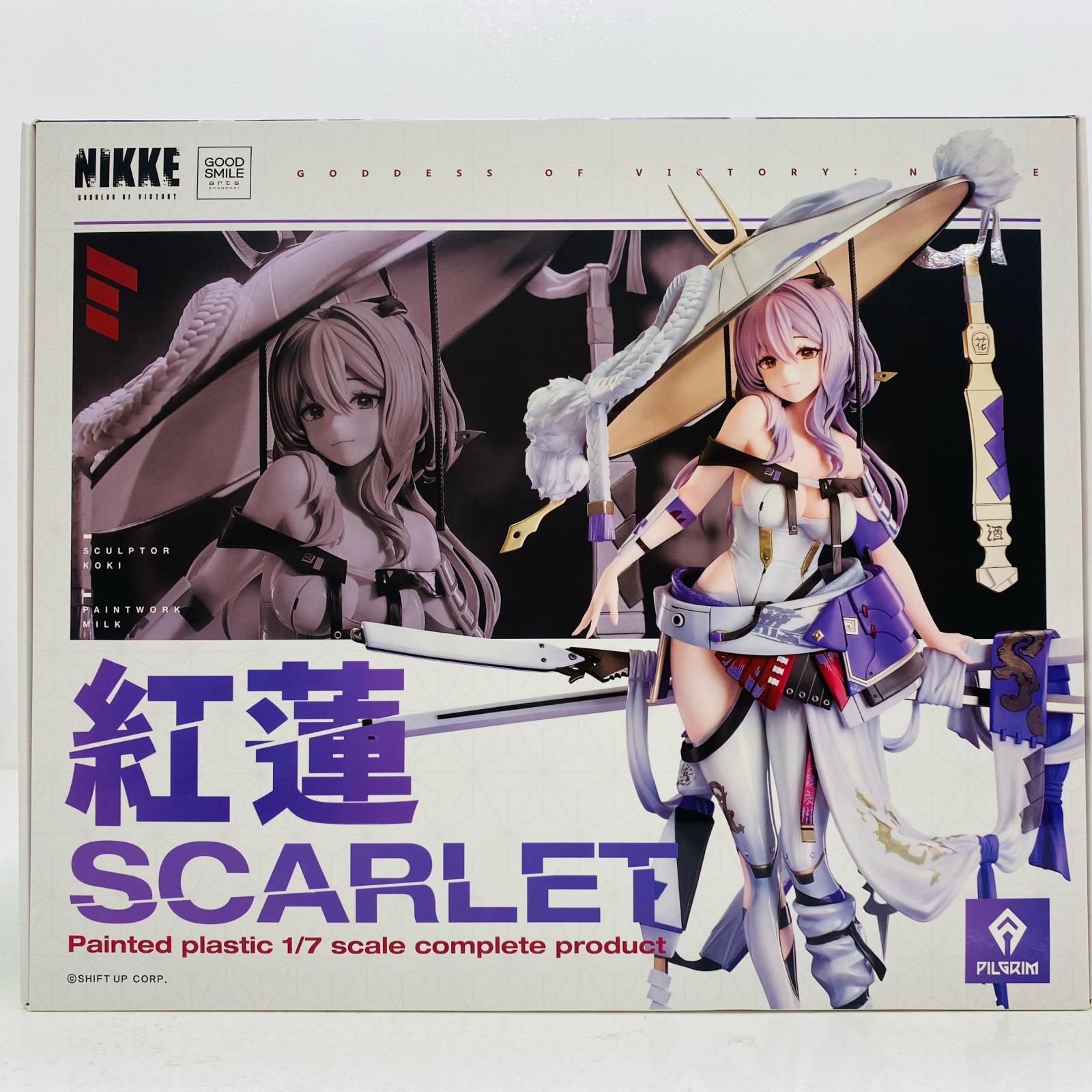 中古 フィギュア 勝利の女神：NIKKE 紅蓮 2025年製 【719】 中古 フィギュア 勝利の女神：NIKKE 紅蓮 2025年製 1/7