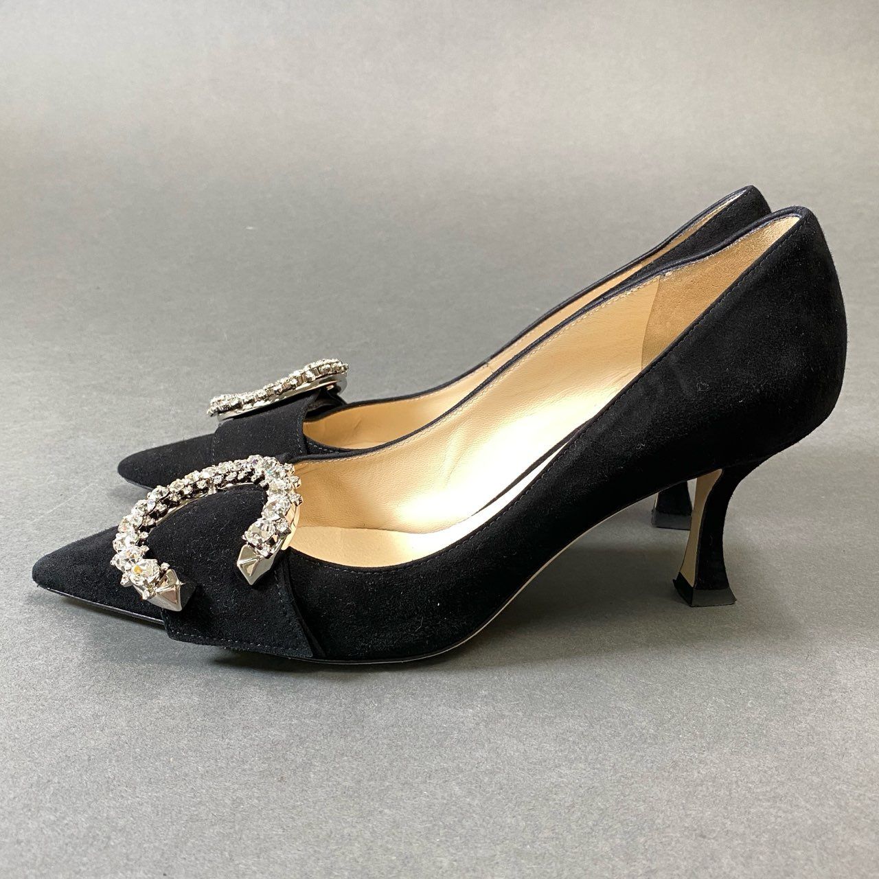 1g31 JIMMY CHOO ジミーチュウ 2023 Melva ラインストーン