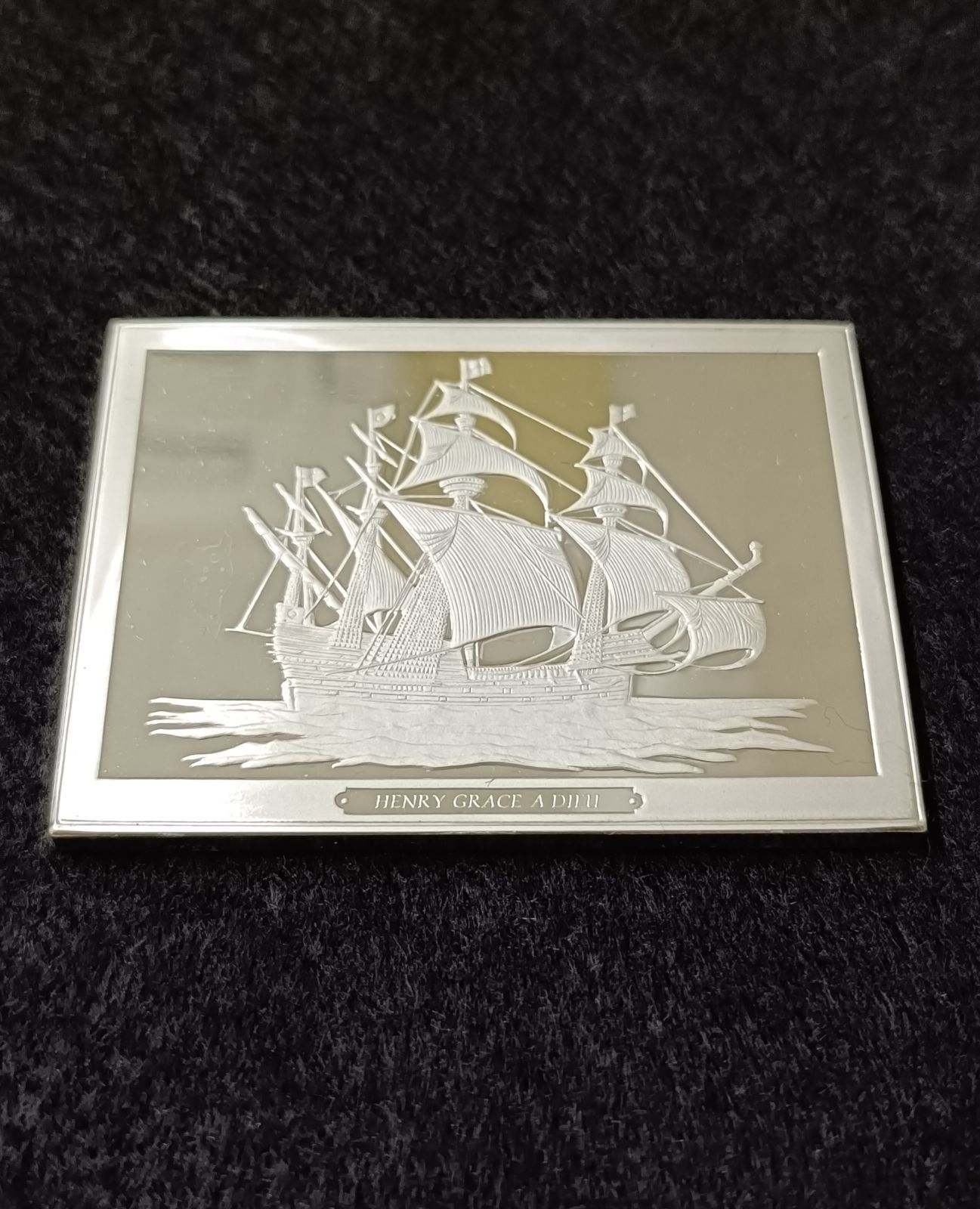 フランクリン・ミント社シリーズ 　 世界の船　メダル　銀製品 フランクリン・ミント社シリーズ 世界の船 メダル インゴット 銀製品