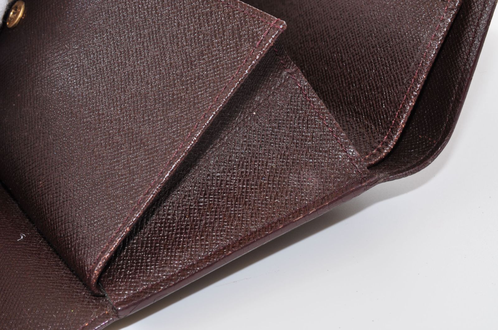 LOUIS VUITTON ルイヴィトン 長財布 ダミエ エベヌ ポルトトレゾール