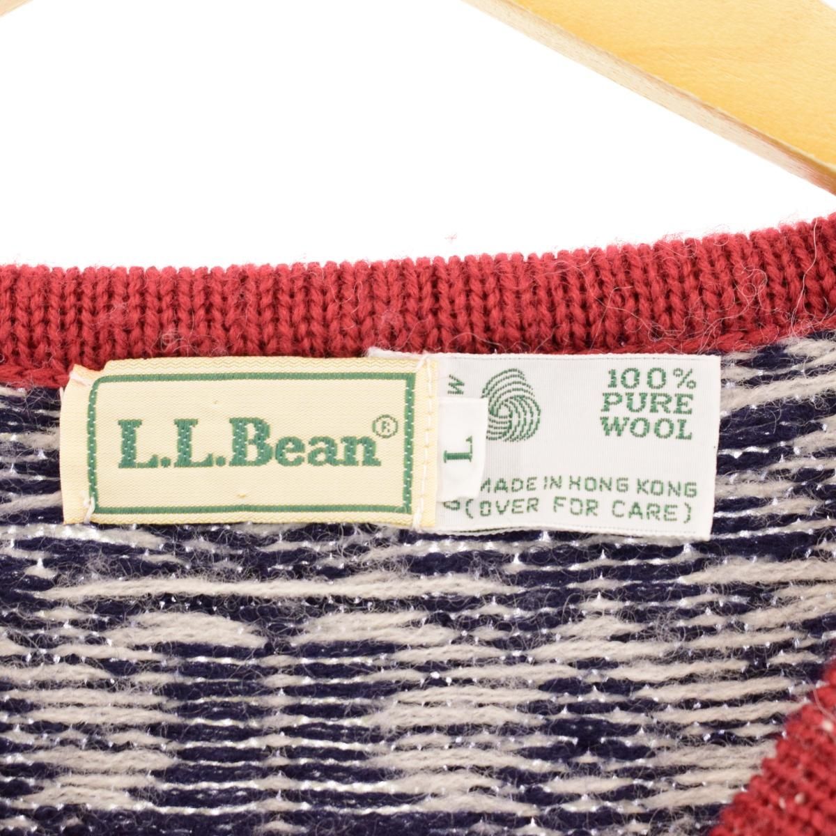 L.L.Bean エルエルビーンメンズセーター ノルディックセーター 贅沢屋