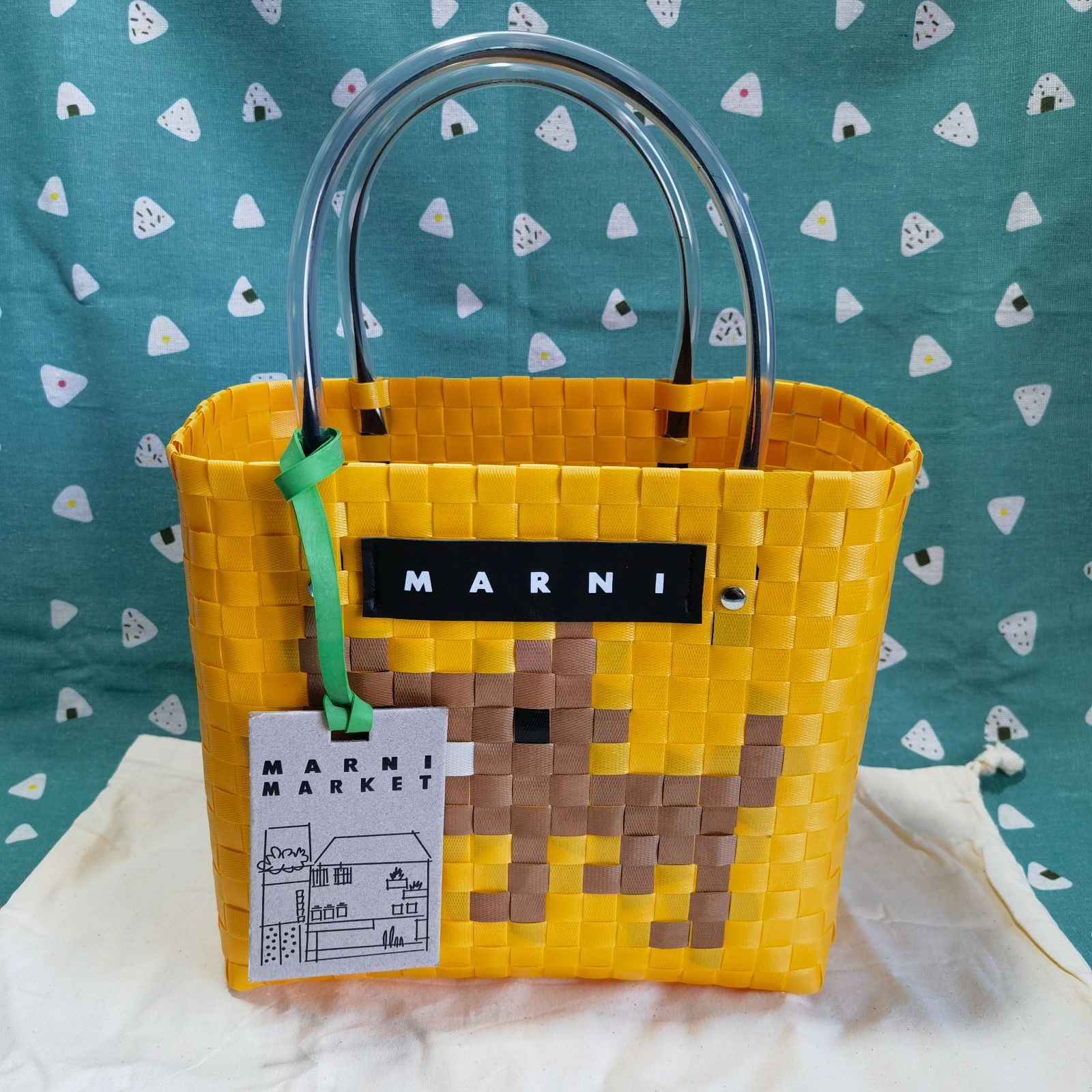 人気超美品】MARNIマルニ ピクニックバッグ ねこ カゴバッグ - メルカリ