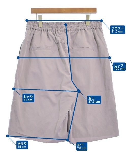 BlackWeirdos ショートパンツ メンズ 【古着】【中古】【送料無料