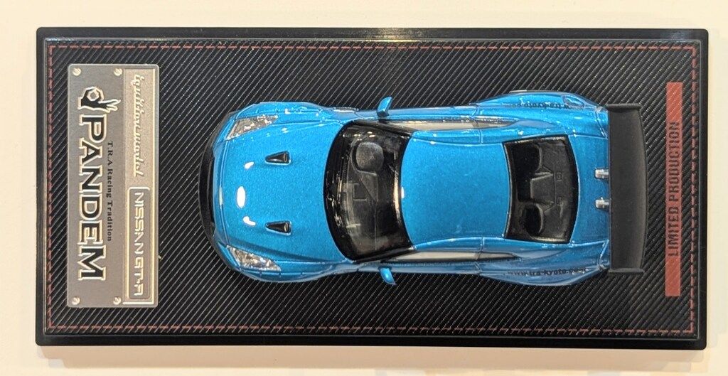 ignition model 1/64 PANDEM R35 GT-R Blue Metallic IG1747 - メルカリ