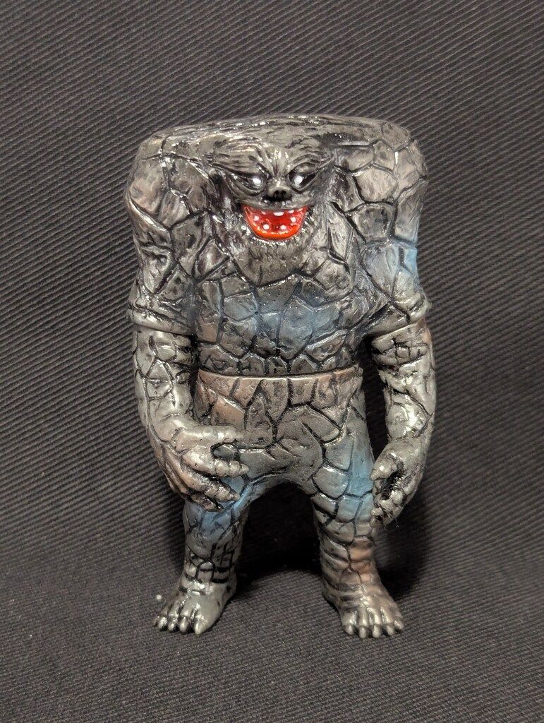 MAXTOY ミニソフビ怪獣倉庫シリーズ ジャミラ (緑蓄光) ウルトラマン食