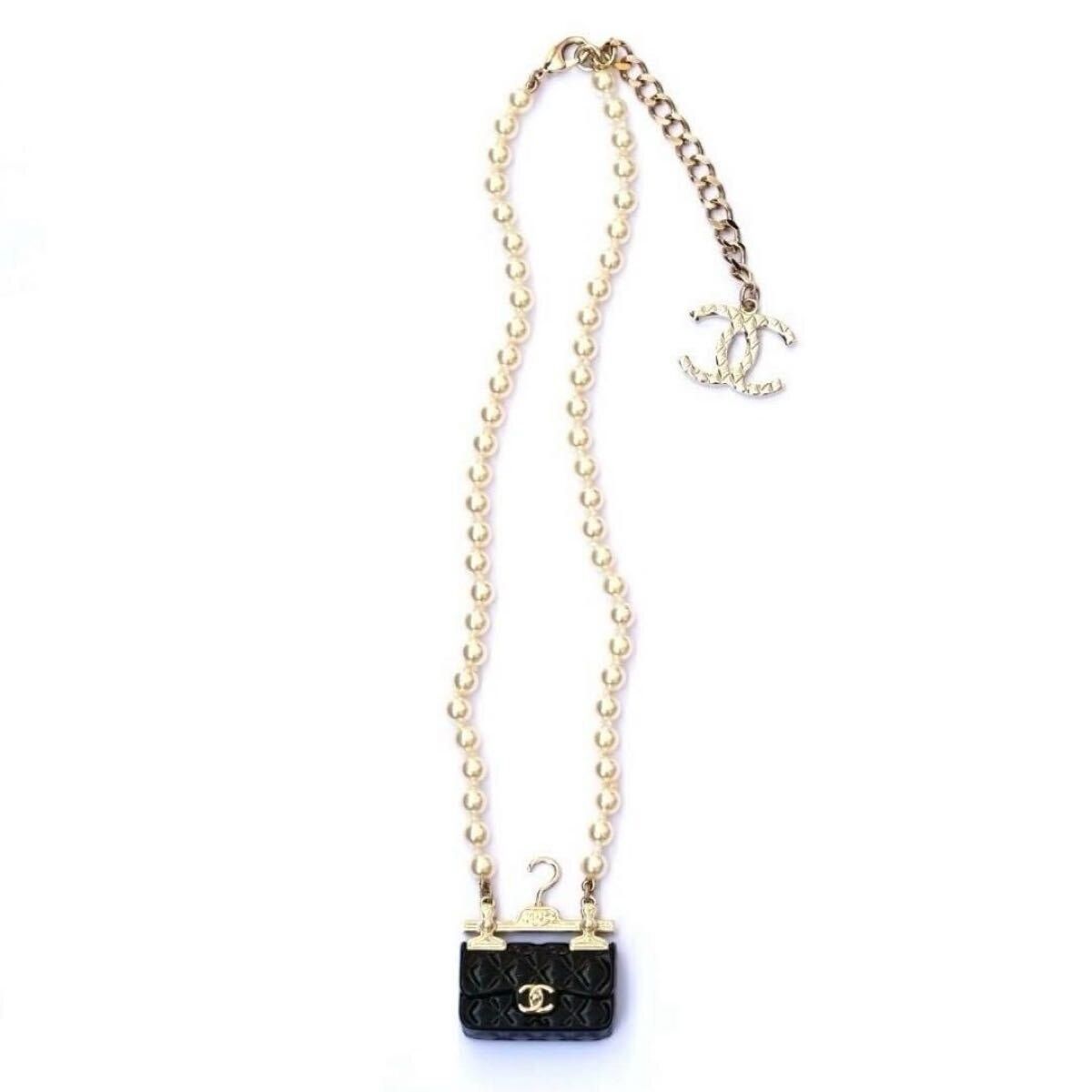 シャネル ネックレス ペンダント neck lace アクセサリー バッグ