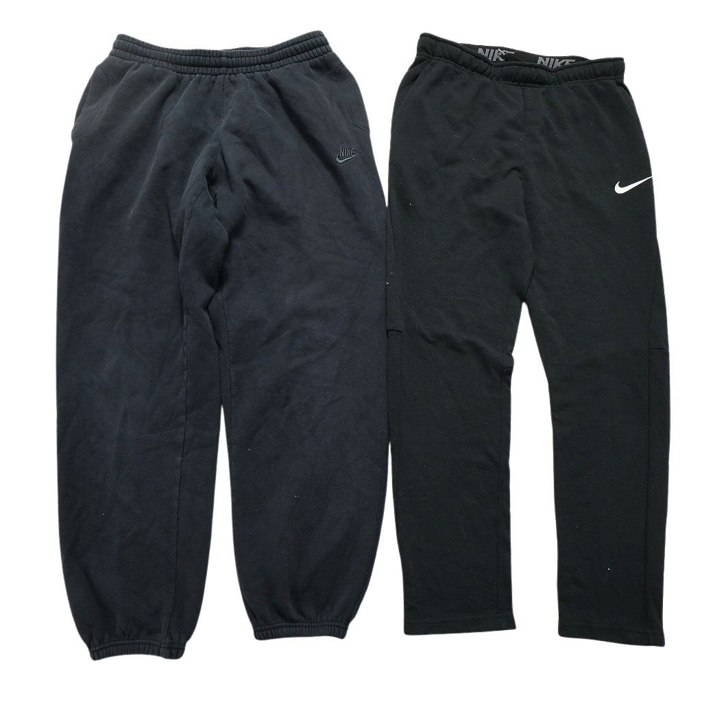 古着卸 ナイキ NIKE スウェット パンツ 8枚セット メンズ Ｌ ワイド ジョガーパンツ スウォッシュ 古着 NC0842