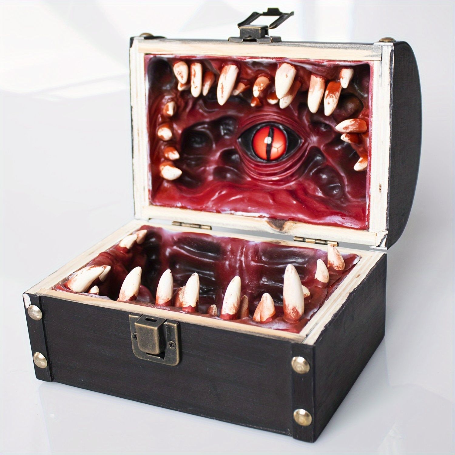 びっくり箱 モンスターボックス ハロウィン小物 ミミック サプライズ ハロウィーン インテリア 装飾 デコレーション パーティ パーティグッズ おしゃれ ポップ ユニーク おもしろ 4-7