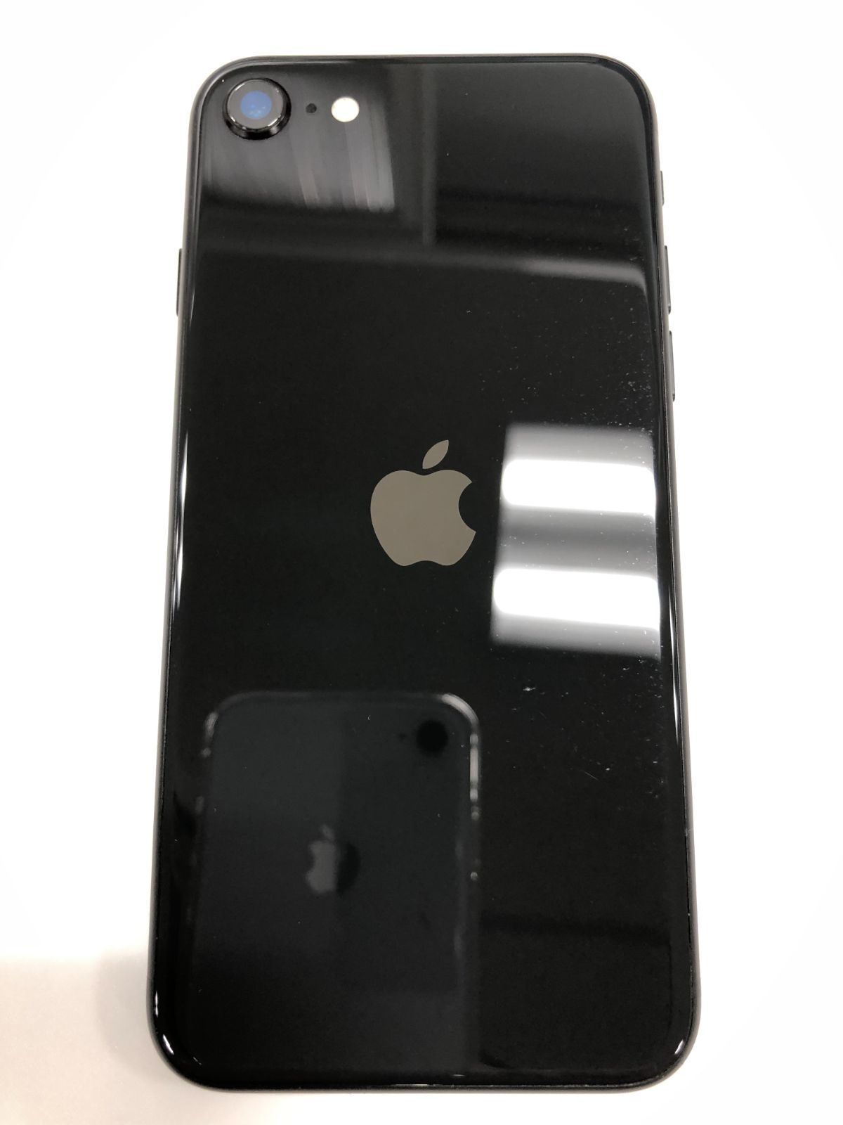 中古】iPhone SE 第2世代 (SE2) 64GB ブラック バッテリー91％△SIM 