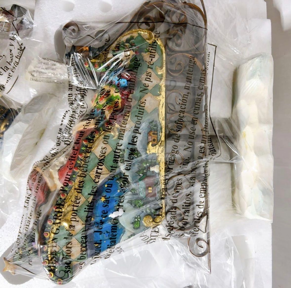 トナカイとサンタのセット置物 コストコKIRKLAND メリー