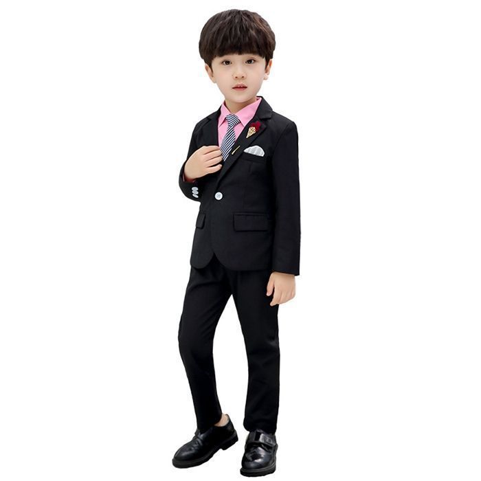 150cm【ジレ付き】 フォーマル スーツ セットアップ 男子  5点セット Amazon | [§zz．luxi] 男の子 フォーマルスーツ 子供