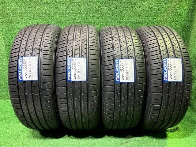 Falken サマー ファルケン ZE310Rエコラン 225|55R18 4本 7ミリ 2025年