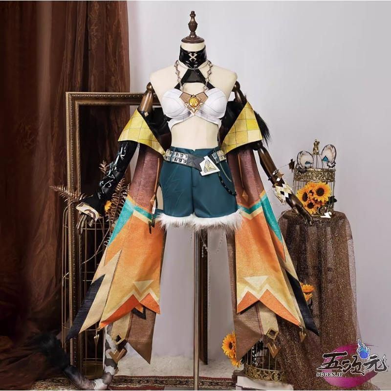 ハロウィン 五次元 原神 コスプレ シロネン 衣装 ウィッグ 靴 追加可 BJ0930ML03 ハロウィン