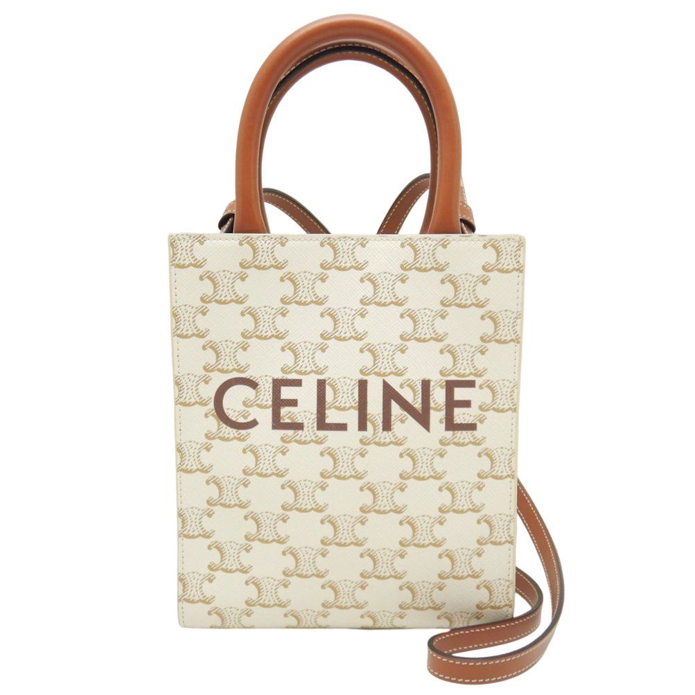 極 美品 CELINE セリーヌ ヴィンテージ マカダム ブラゾン トリオンフ