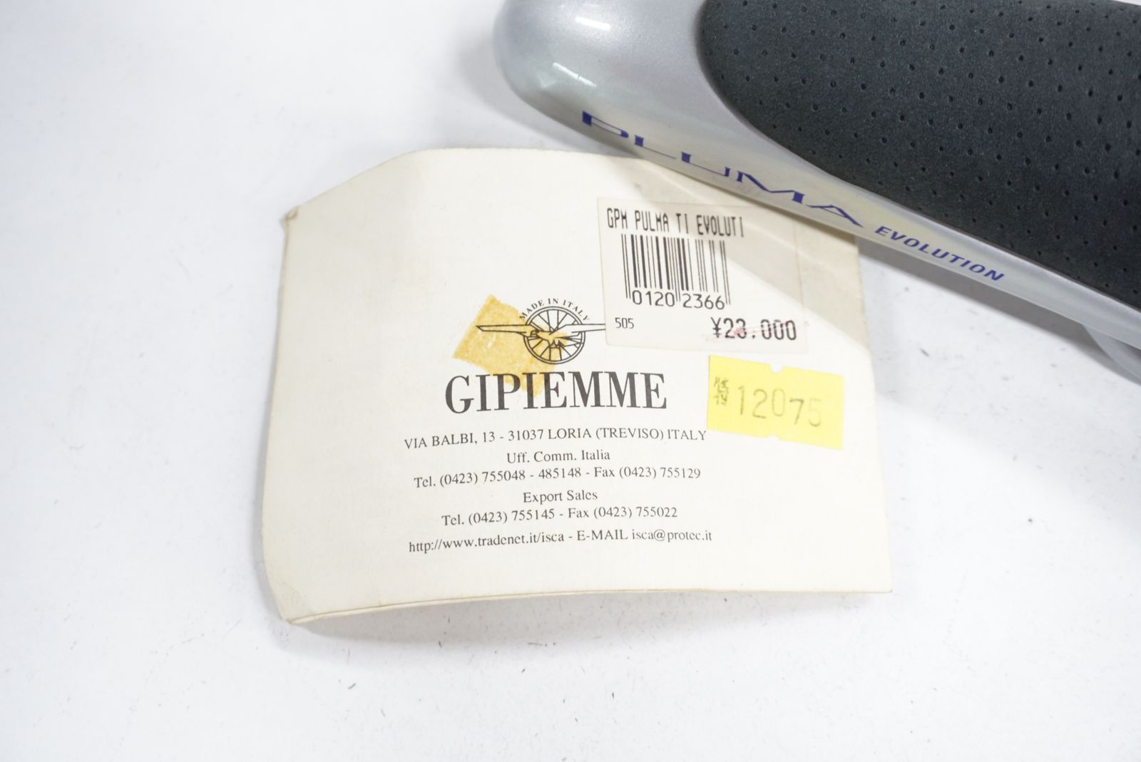 ジピエンメ ISCA SELLE PLUMA TITANIO チタンサドル GIPIEMME - SADDLE