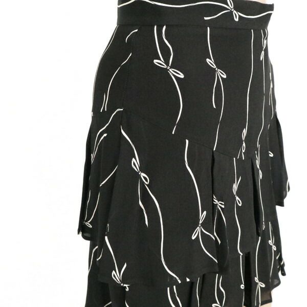 新品 エリザベッタフランキ 花柄ドレープスカート 40 ESK522 Sサイズ 90%OFF 新品 エリザベッタフランキ ELISABETTA FRANCHI スカート
