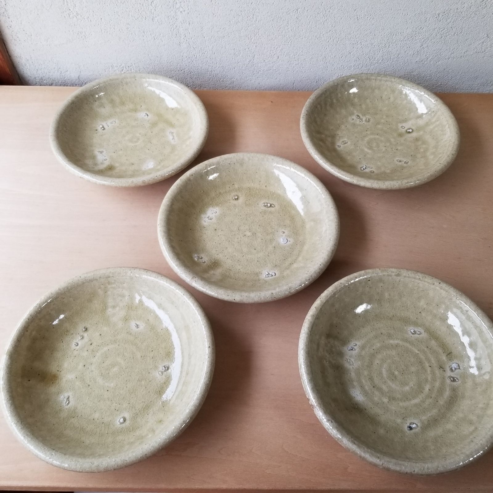 石皿 中皿 皿 取り皿 5枚セット 民藝 作家 - メルカリ