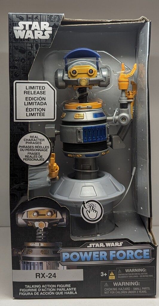 POWER FORCE/TALKING ACTION FIGURE STAR WARS RX-24