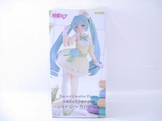 未開封】 フィギュア 初音ミク Exc∞d Creative Figure SweetSweets シトロンマカロンver. フリュー - メルカリ