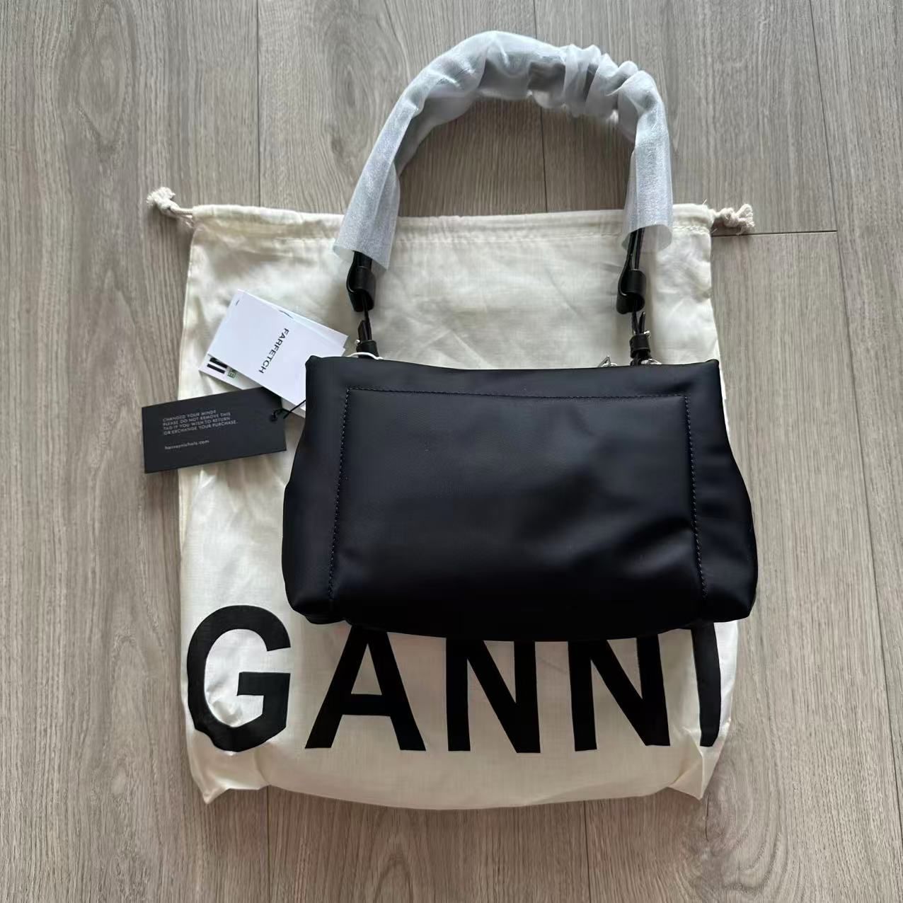 GANNI Pillow ピロー ミディアム バゲット ショルダー - メルカリ