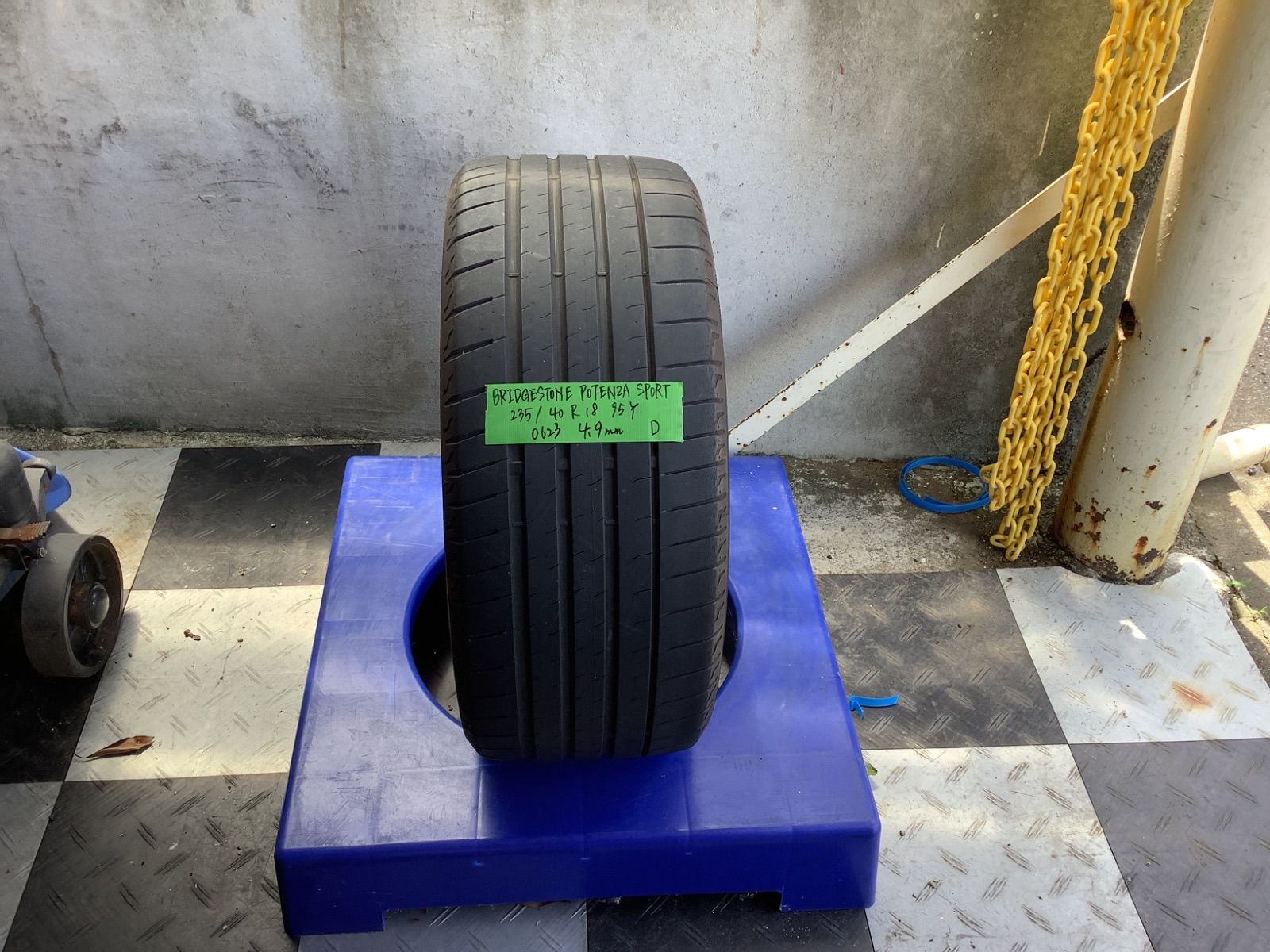 送料込み] 235/40R18 95Y 2023年製 BRIDGESTONE POTENZA SPORT