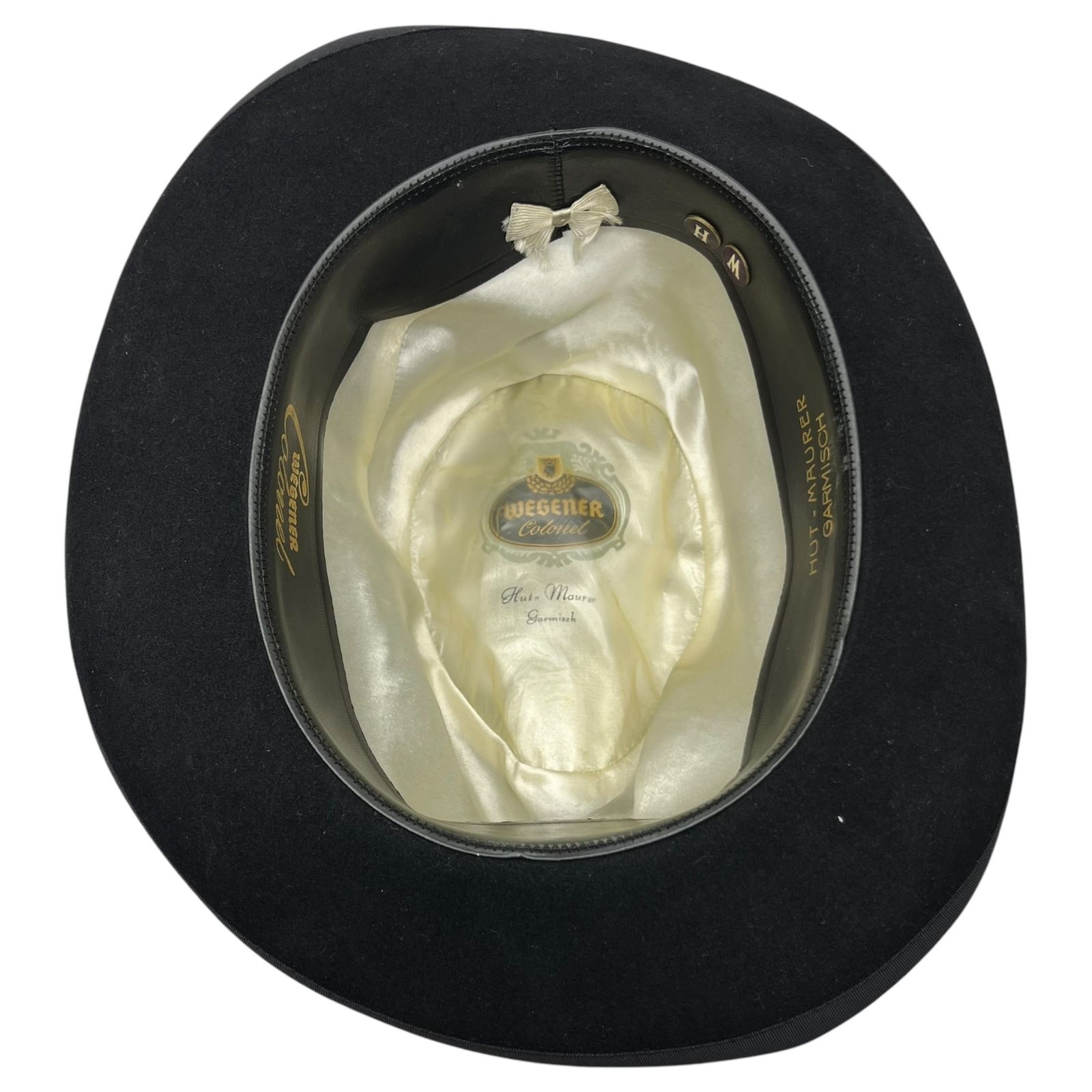 WEGENER(ウェゲナー) vintage federated felt hat ヴィンテージ 中折れ 
