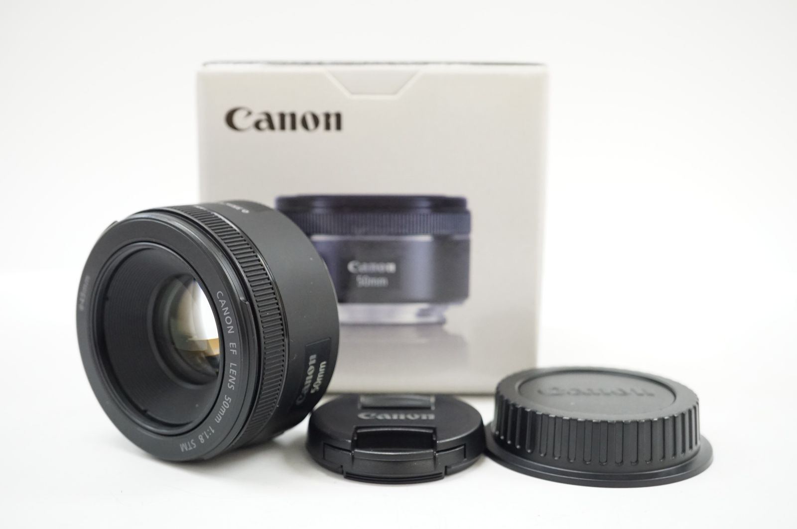 L031900)Canon キヤノン EF LENS 50mm 1:1.8 F1.8 STM 単焦点 カメラ 