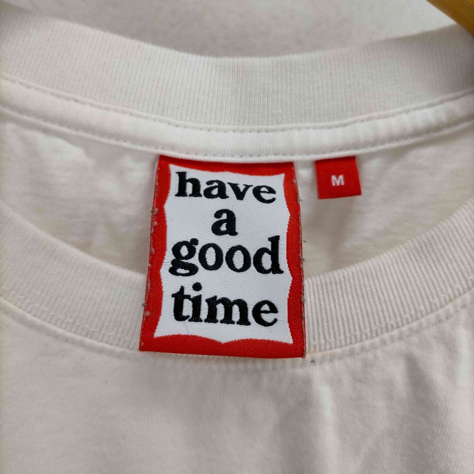 ハブアグッドタイム HAVE A GOOD TIME ロゴプリント 半袖 Tシャツ