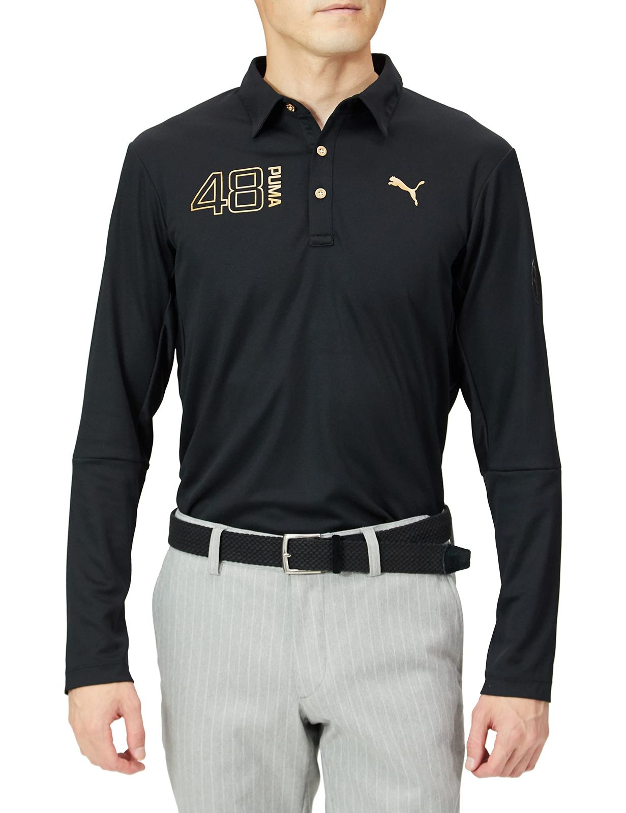 試着のみ セブンテン seventen カラミツイードトップス(ブラック